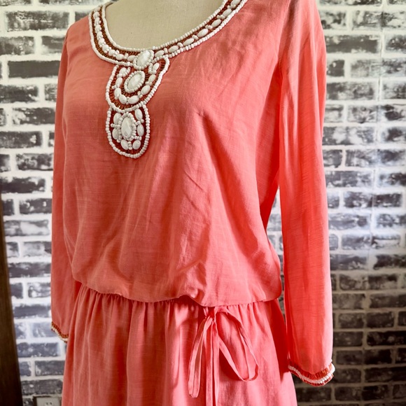 Lilly Pulitzer Delisa Long Sleeve Dress with Scoop Neck - Picture 4 of 7